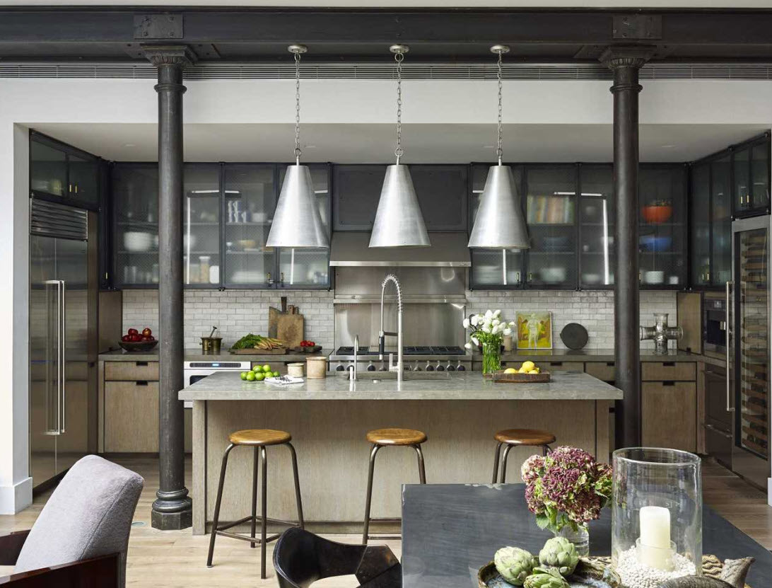 Industrial Kitchen Design Ideas